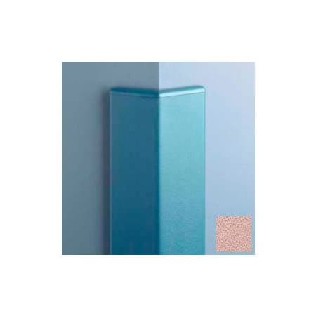 Pawling Surface Mounted Corner Guard 135Deg, 3'' Wings, 4'H W/Caps, Dawn CG-135R-4-381